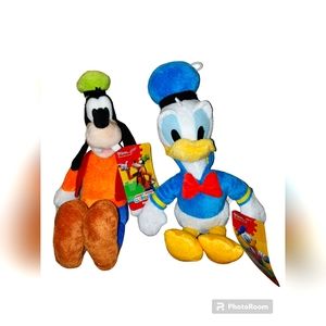 Disney Junior Goofy & Donald Set Plush